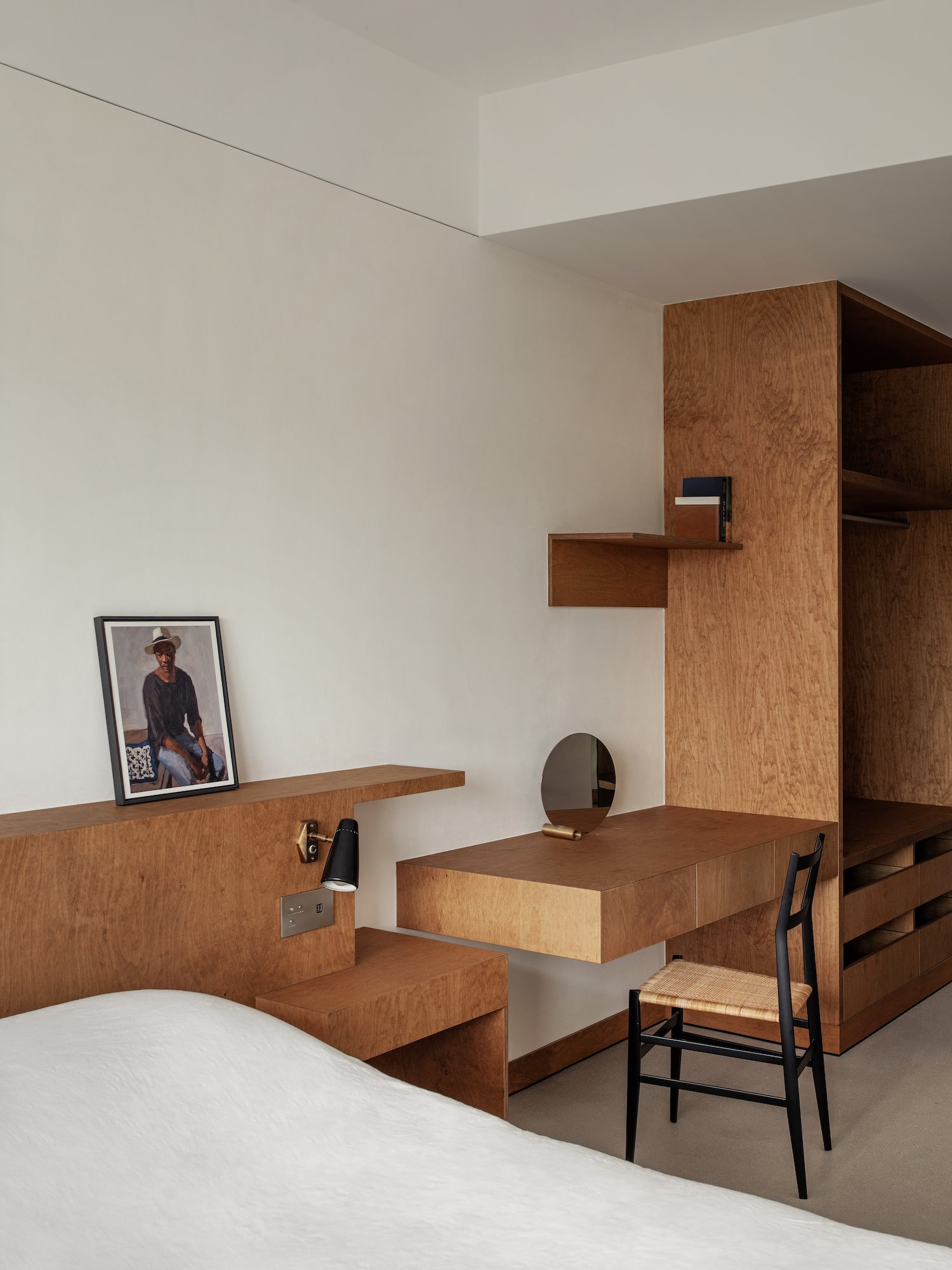casa en bélgica dormitorio
