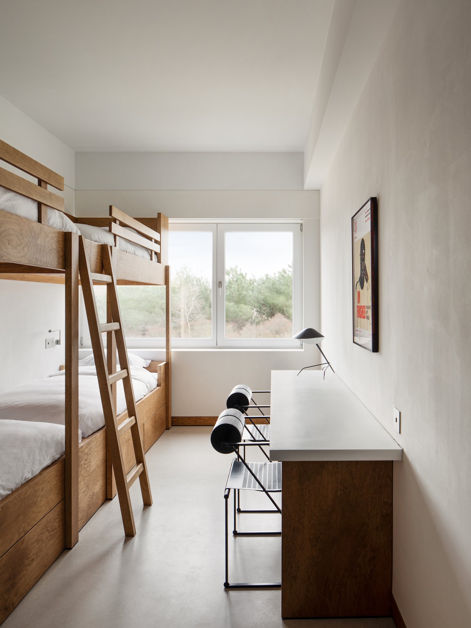 casa en bélgica habitación con literas