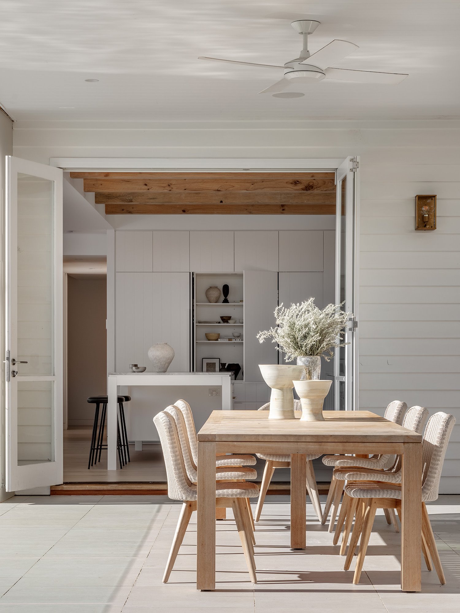 Casa en Australia comedor exterior
