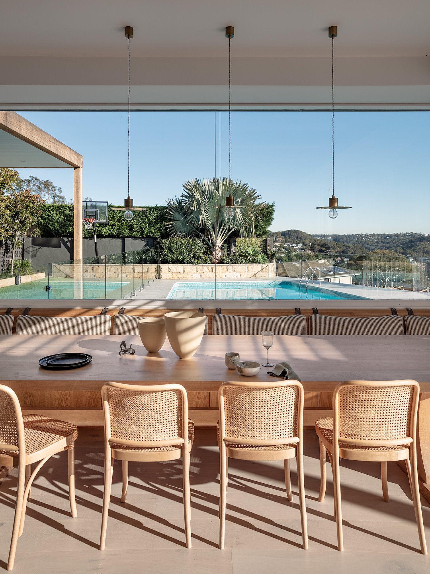 Casa en Australia porche con comedor