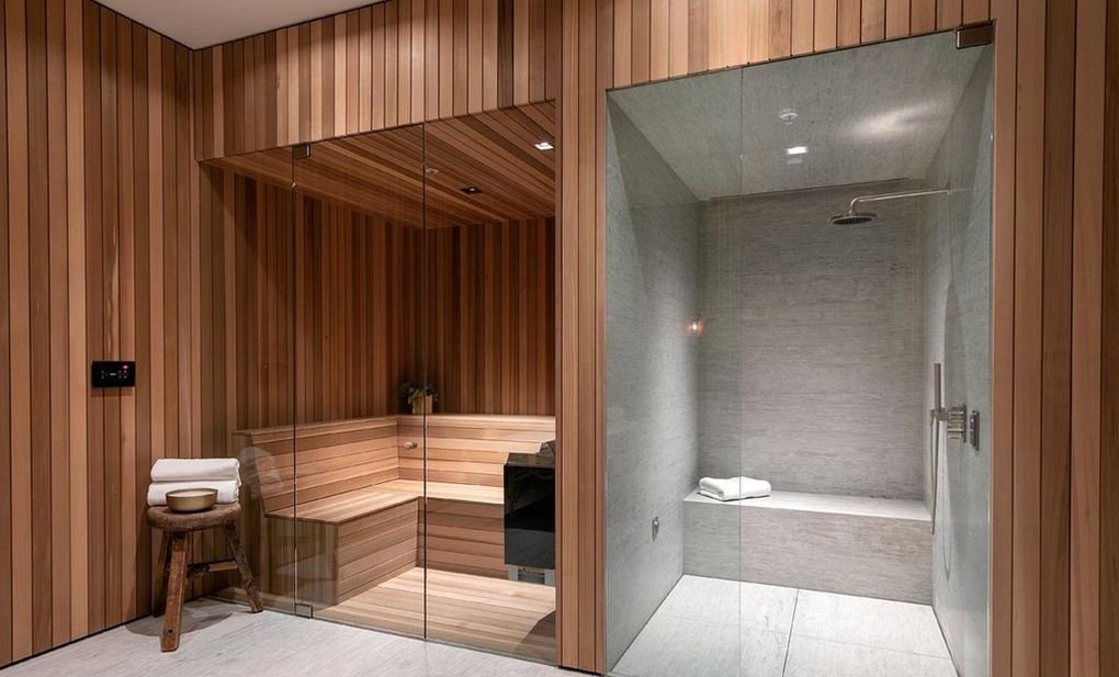 sauna mansión ariana grande