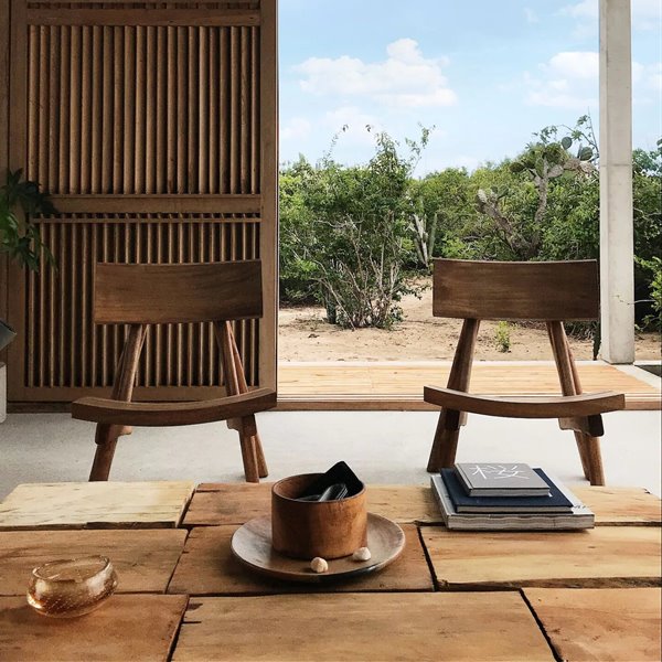 Casa en Oaxaca mesa de madera
