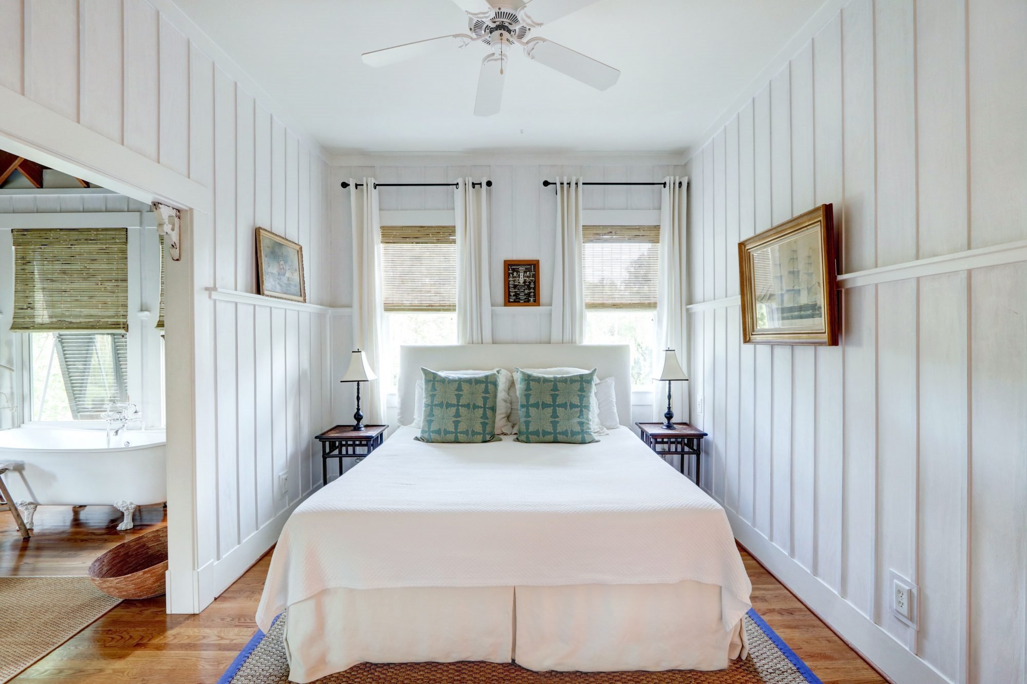 Dormitorio de la casa de sandra bullock