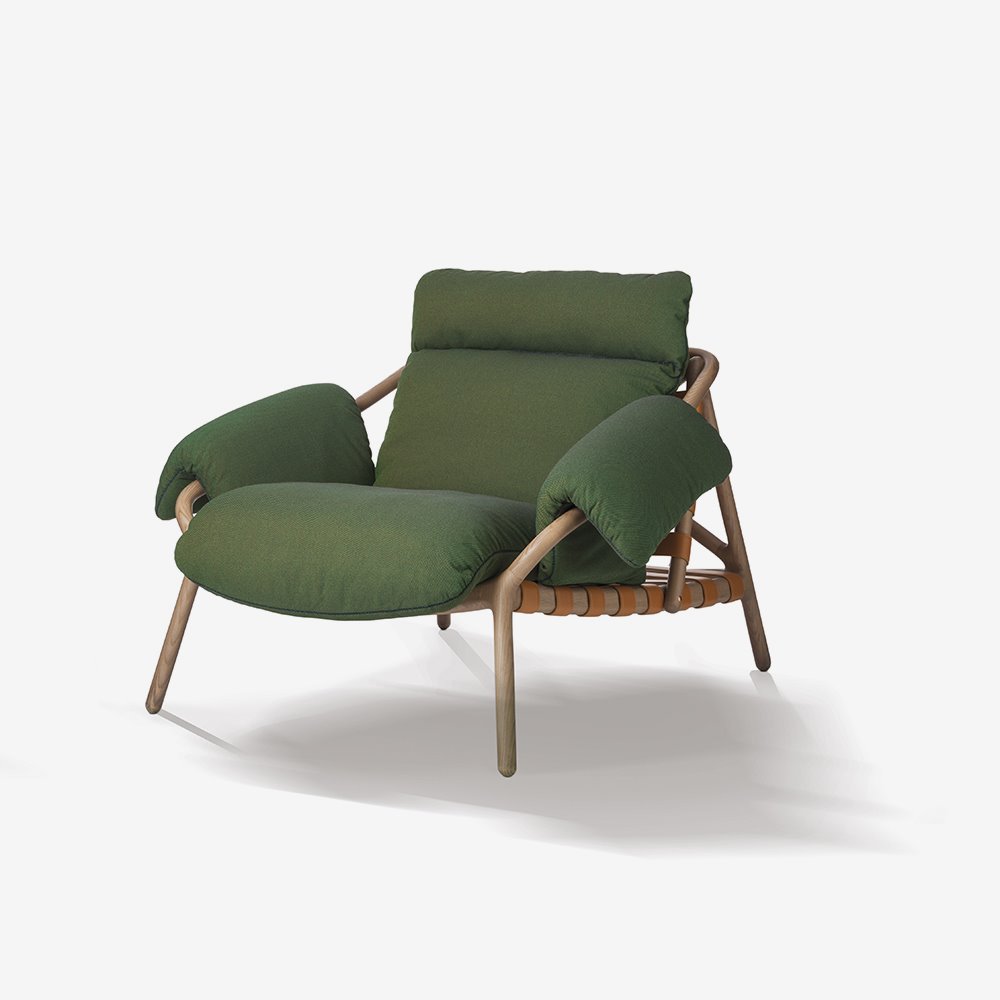 noviembre sillon Traveler Americain de Stephen Burks para Roche Bobois