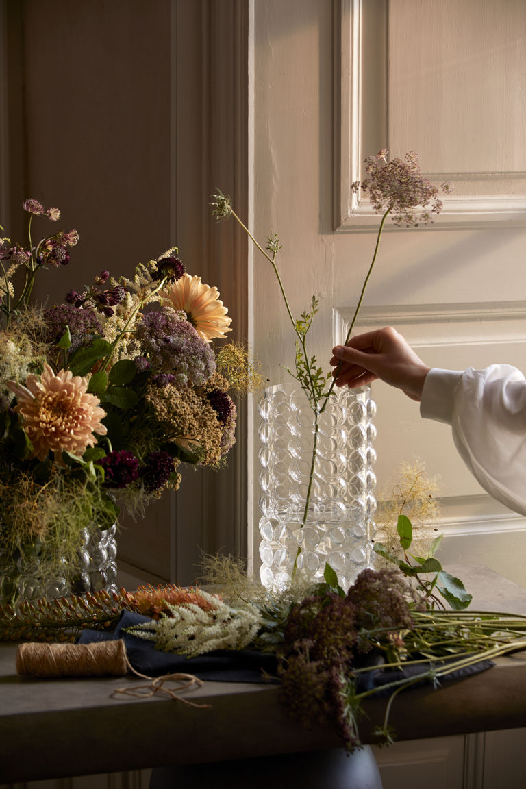 Arreglo floral para hacer en casa