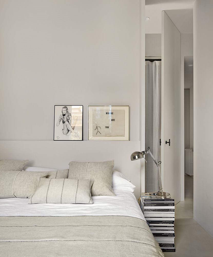 casa en barcelona dormitorio