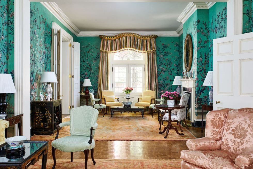 interior blair house. getty
