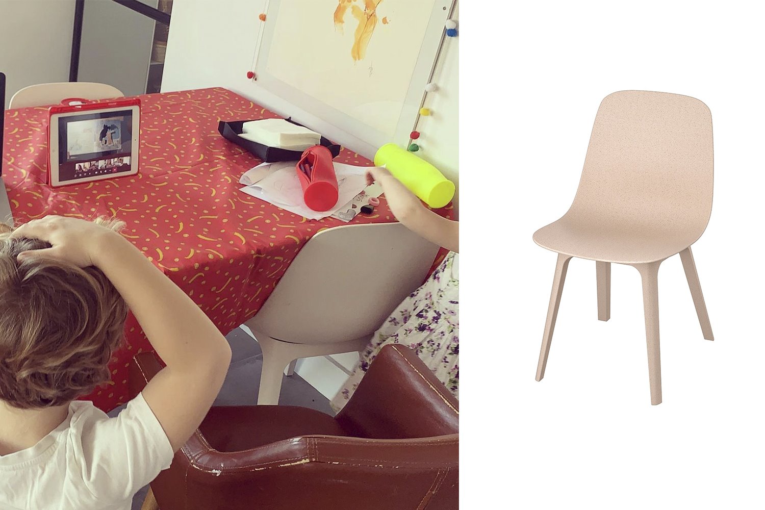 tania llasera instagram silla odger de Ikea