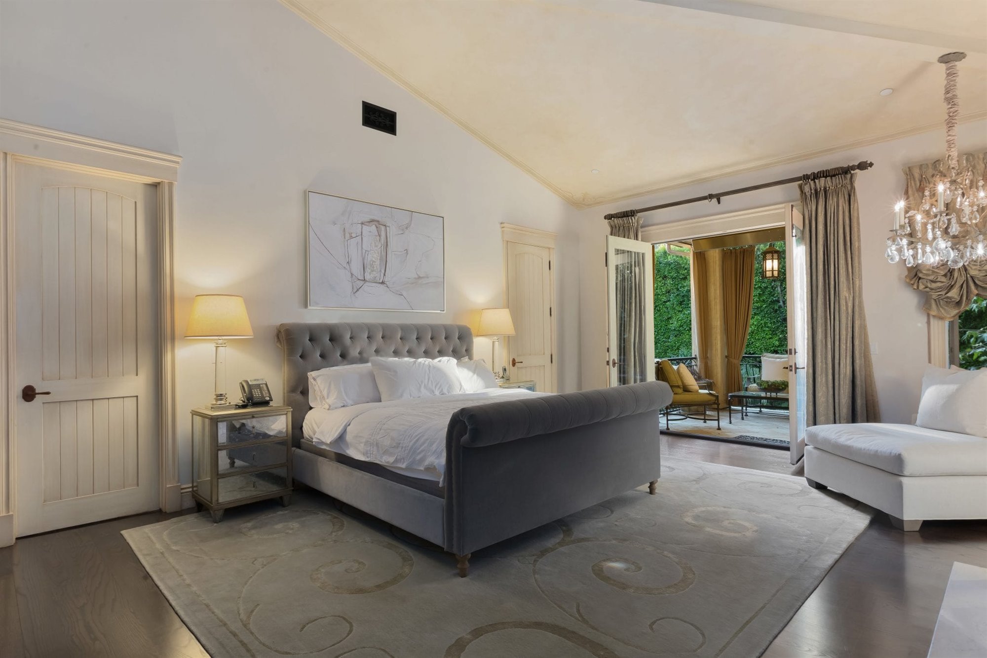 Casa de Britney Spears en Los Angeles dormitorio