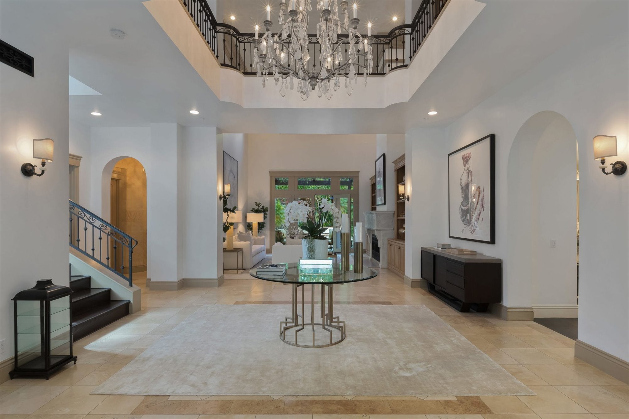 Casa de Britney Spears en Los Angeles recibidor