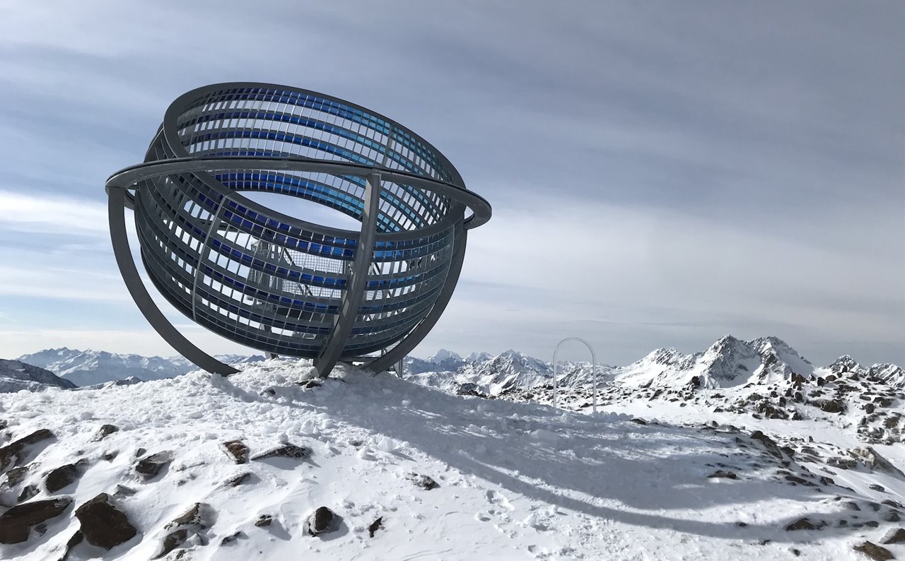 Our glacial perspectives, la instalación del artista danés Olafur Eliasson en los Alpes italianos.