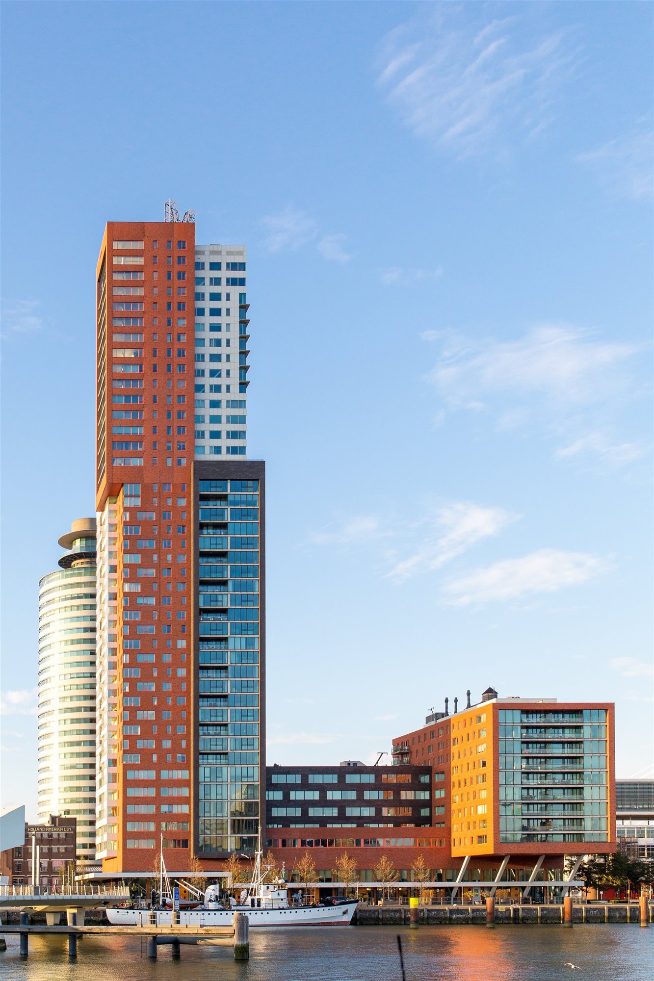 Edificio Montevideo en Rotterdam de Francine Houben. Edificio Montevideo, de Francine Houben