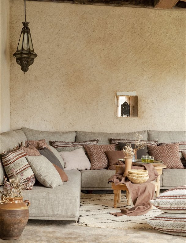 Con estos tejidos tu casa viajará hasta Marrakech