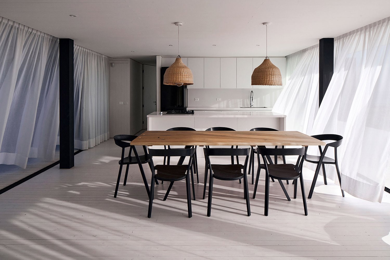 casa ss pablo saric cristian winckler comedor foto cristóbal palma