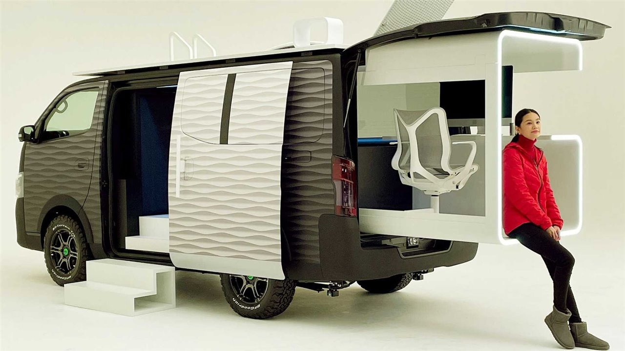 El prototipo está basado en el modelo comercial NV350 de Nissan.