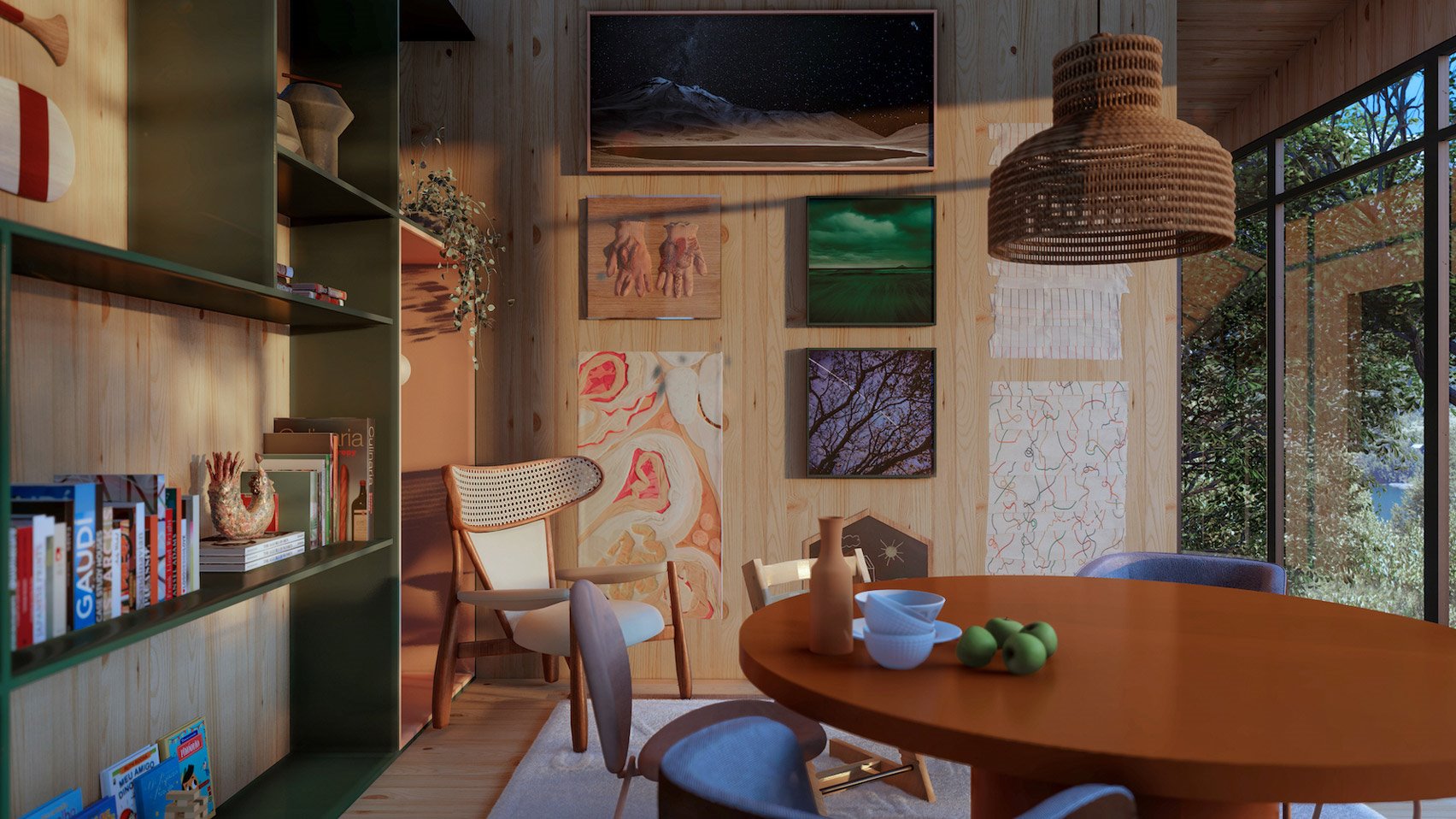 Eco resort en Brasil libreria