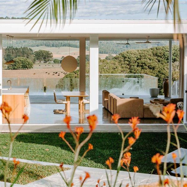 Una casa de estilo Mid Century en el pueblo australiano de moda 