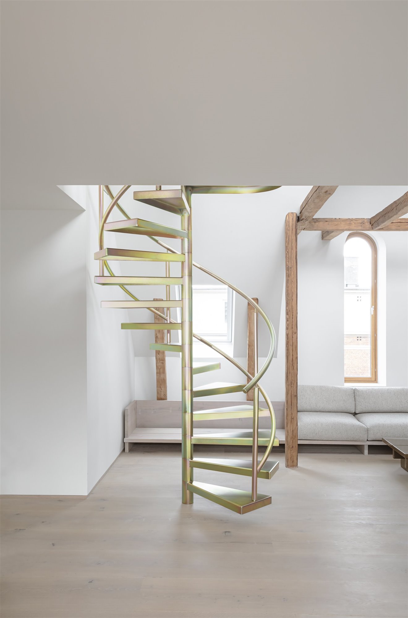 escalera caracol Sdt Vester Voldgade 25
