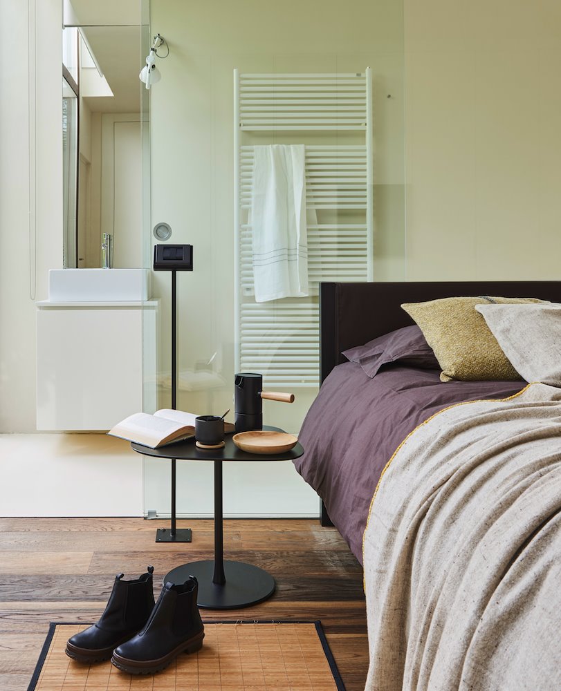 Dormitorio moderna mesilla de noche