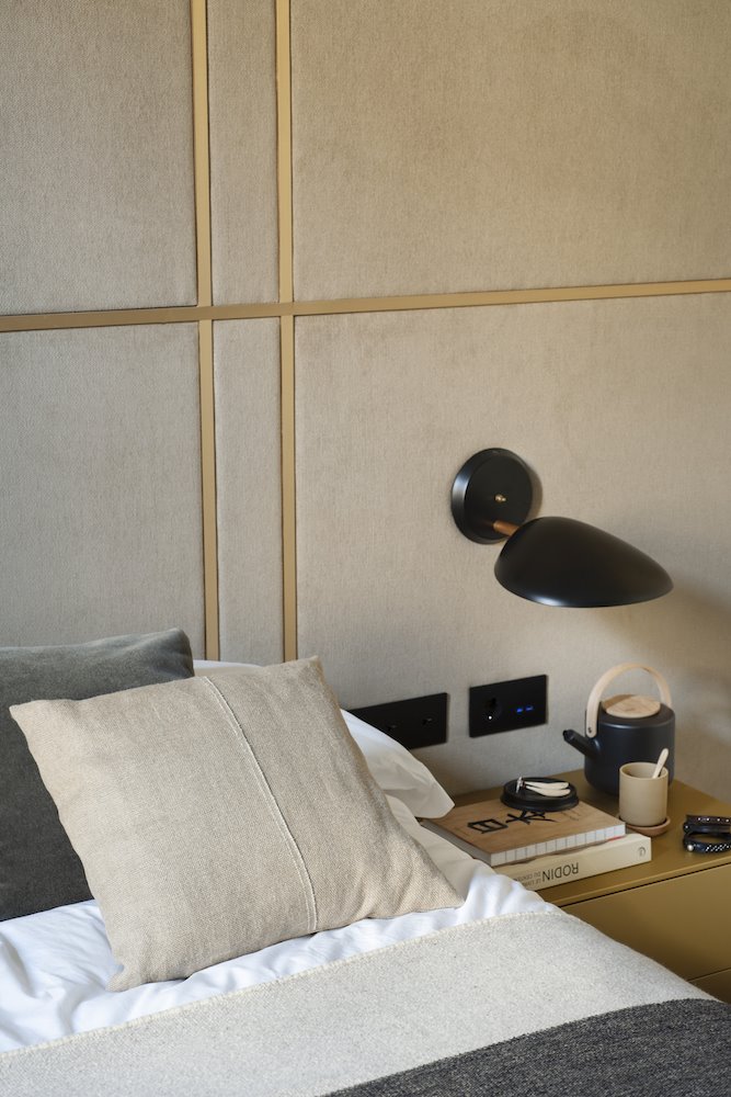Dormitorio moderno lampara de pared