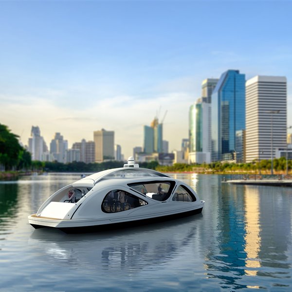 Un ferry eléctrico y autónomo para moverse de forma sostenible por el agua