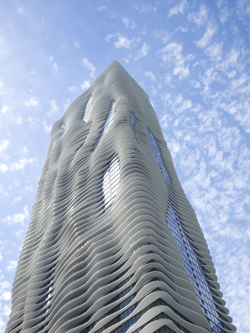 Aqua Tower de Studio Gang. Aqua Tower, Jeanne Gang