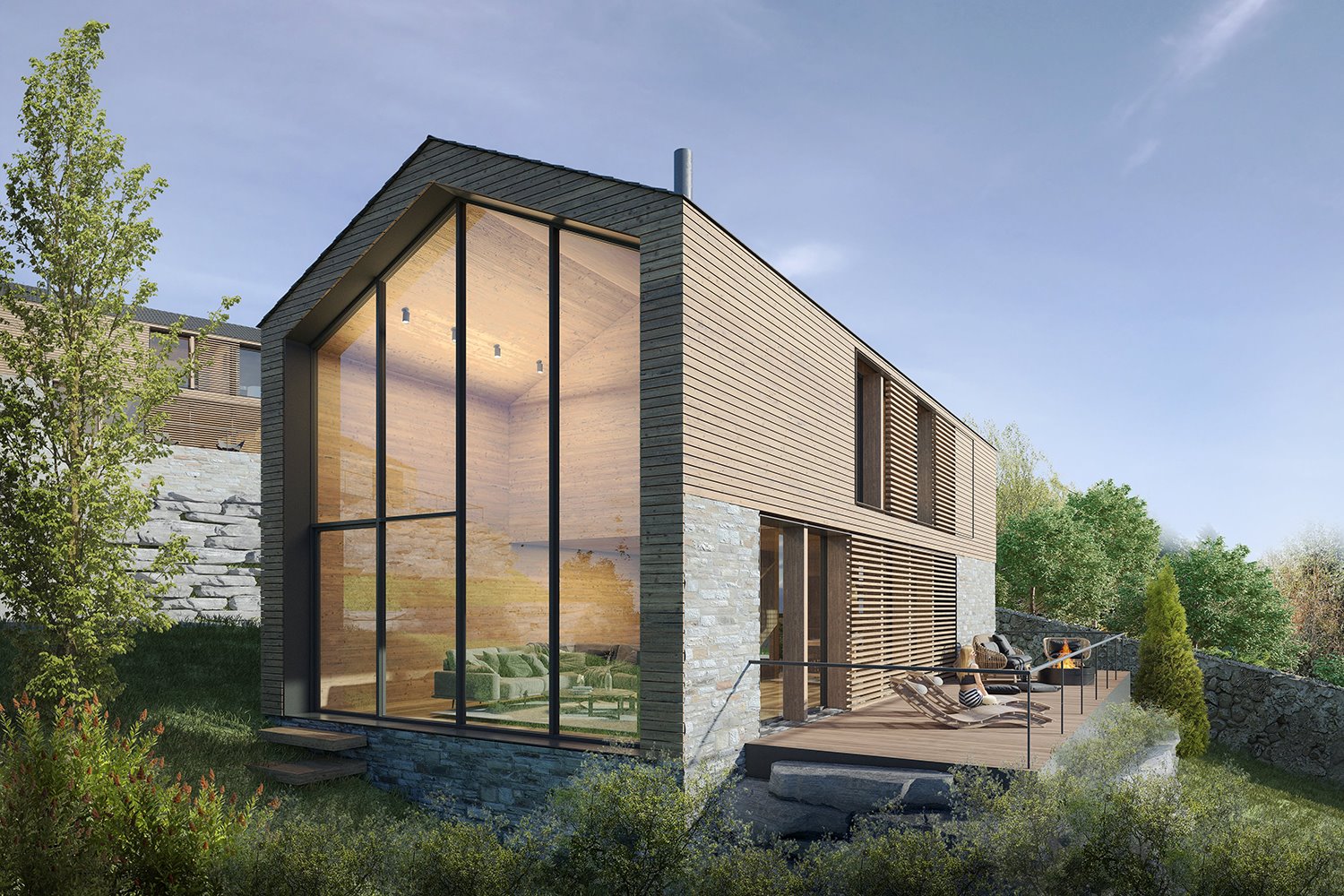 casa prefabricada madera house habitat la pleta de tauja
