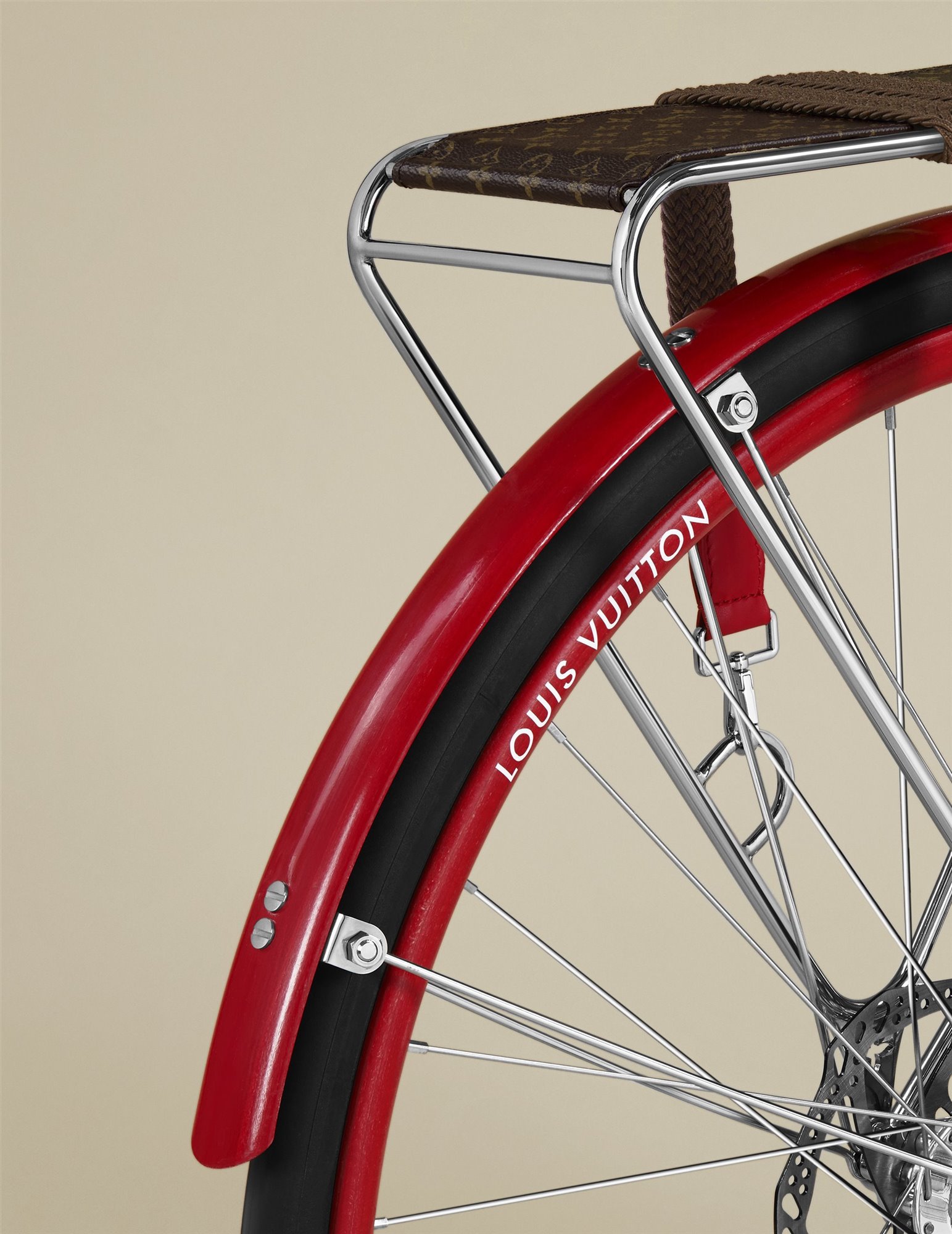 LV Bike Monogram detalle guardabarro