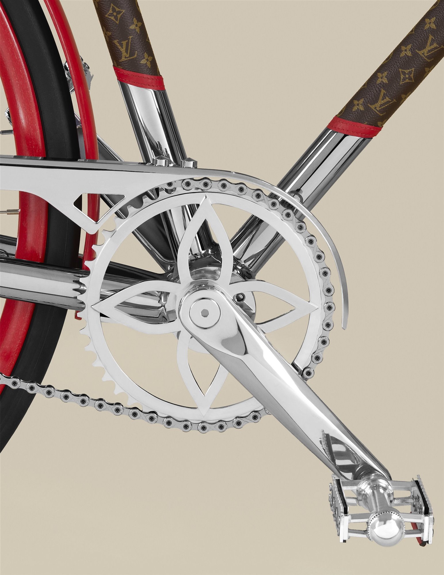 LV Bike Monogram detalle pedal