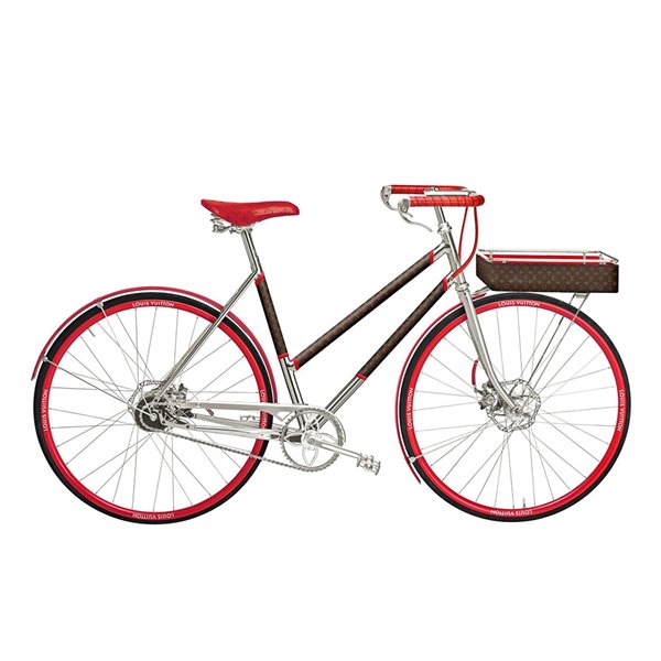 Así es la bicicleta retro de Louis Vuitton