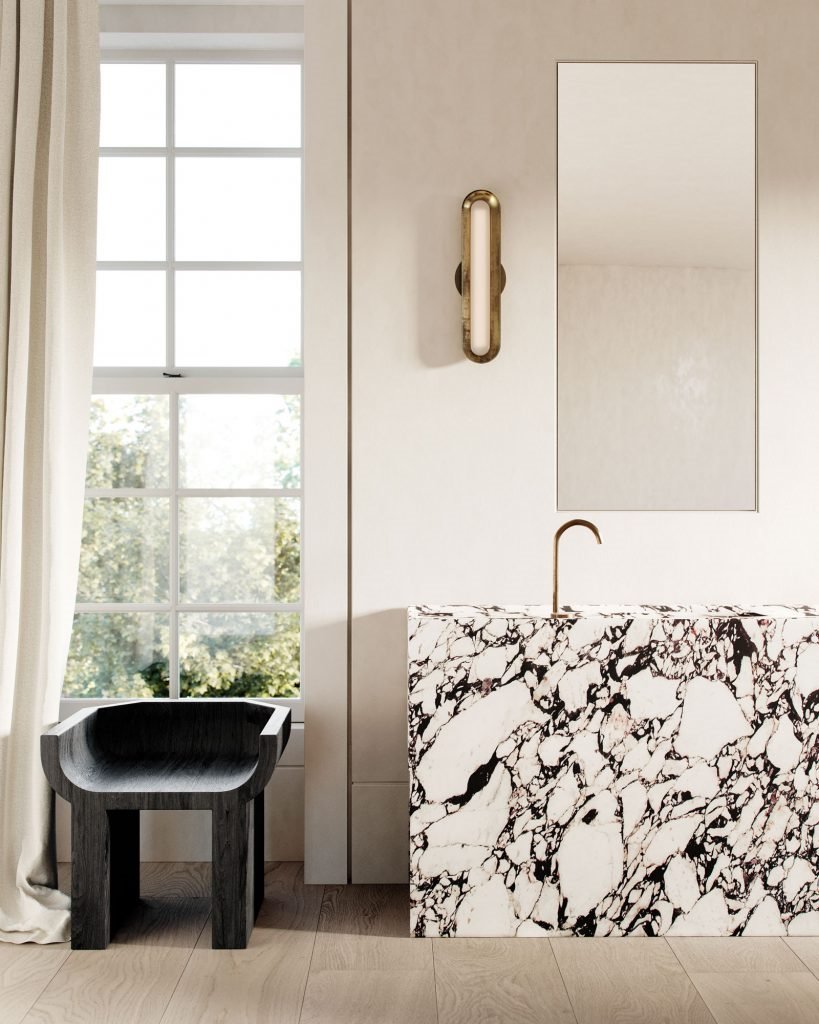 Detalle de un baño en los angeles