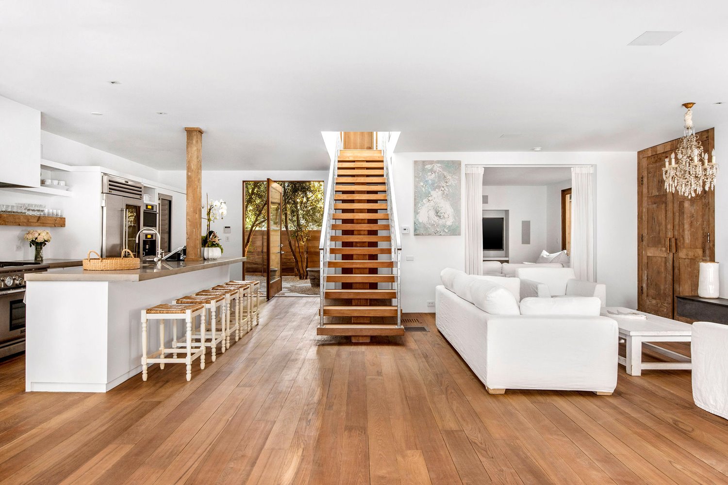 cocina casa malibú pamela anderson