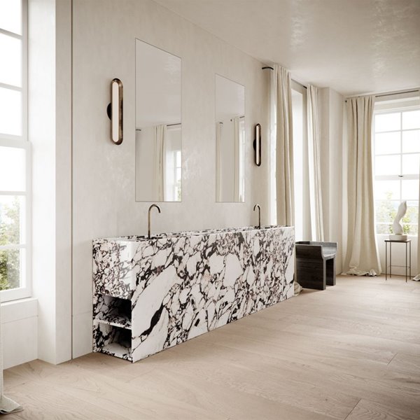 Interiores blancos para una de las casas más elegantes de Los Angeles