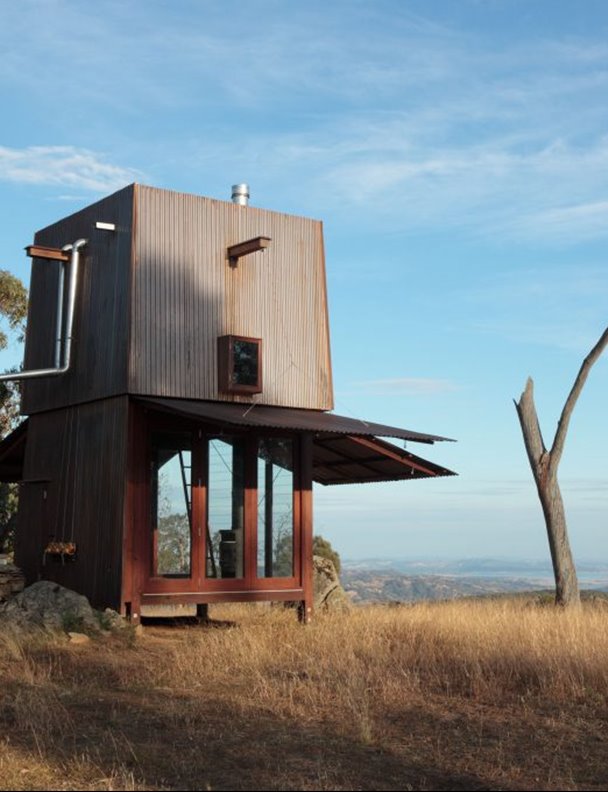 Esta es la cabaña más moderna para irse unos días de camping en mitad de la naturaleza
