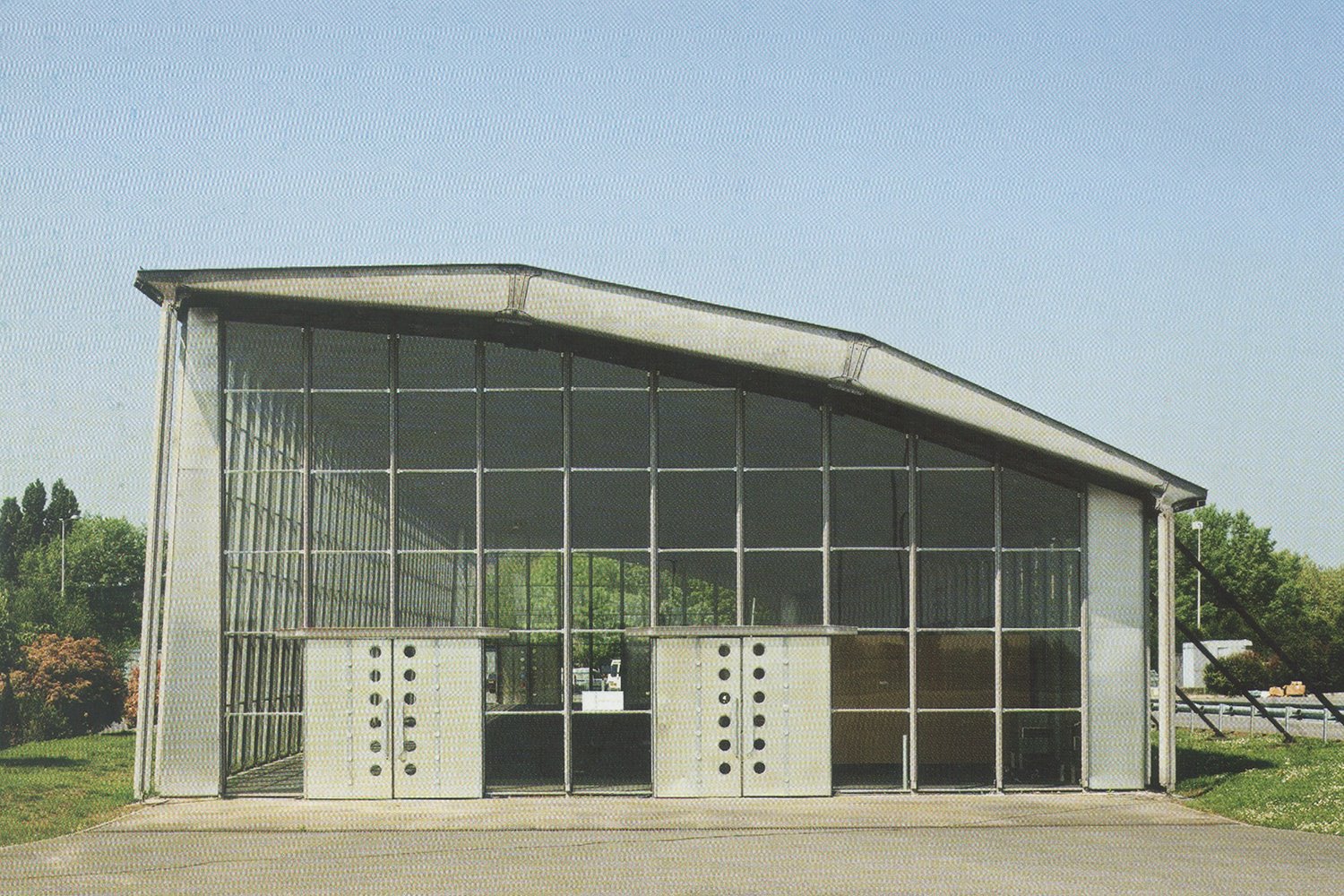 jean prouvé pabellón centenario aluminio