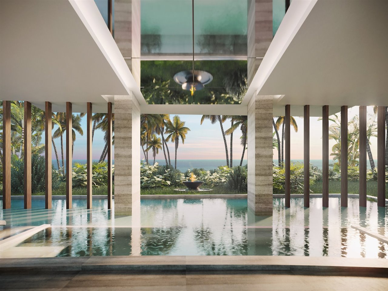 El reconocido estudio de arquitectura mexicano Sordo Madaleno y el prestigioso arquitecto de interiores Alejandro Escudero son los autores del diseño.