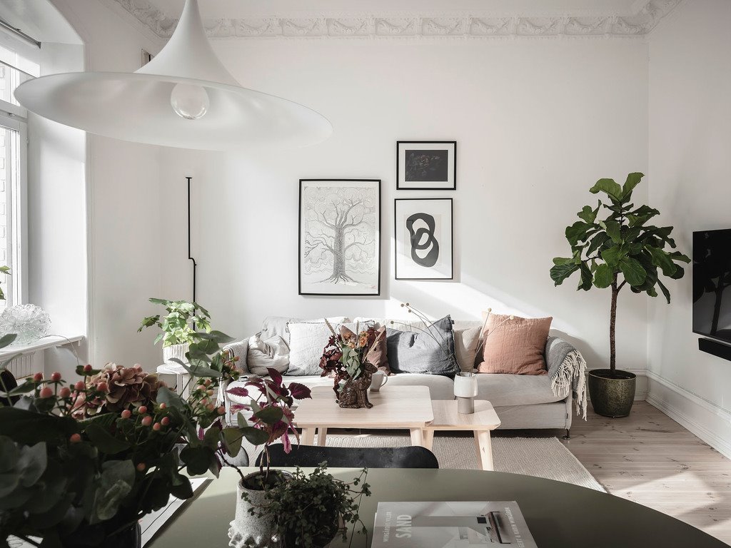 salón apartamento gotemburgo