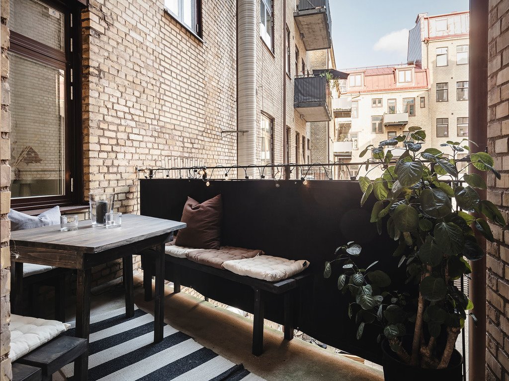 terraza apartamento gotemburgo