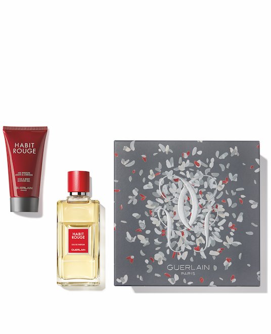 guerlain COFFRET FDP HABIT ROUGE EDT 100ML + GBD 75ML 