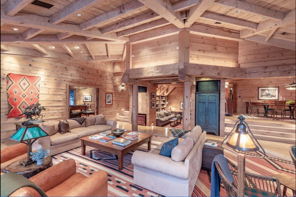 salón madera casa colorado tom cruise