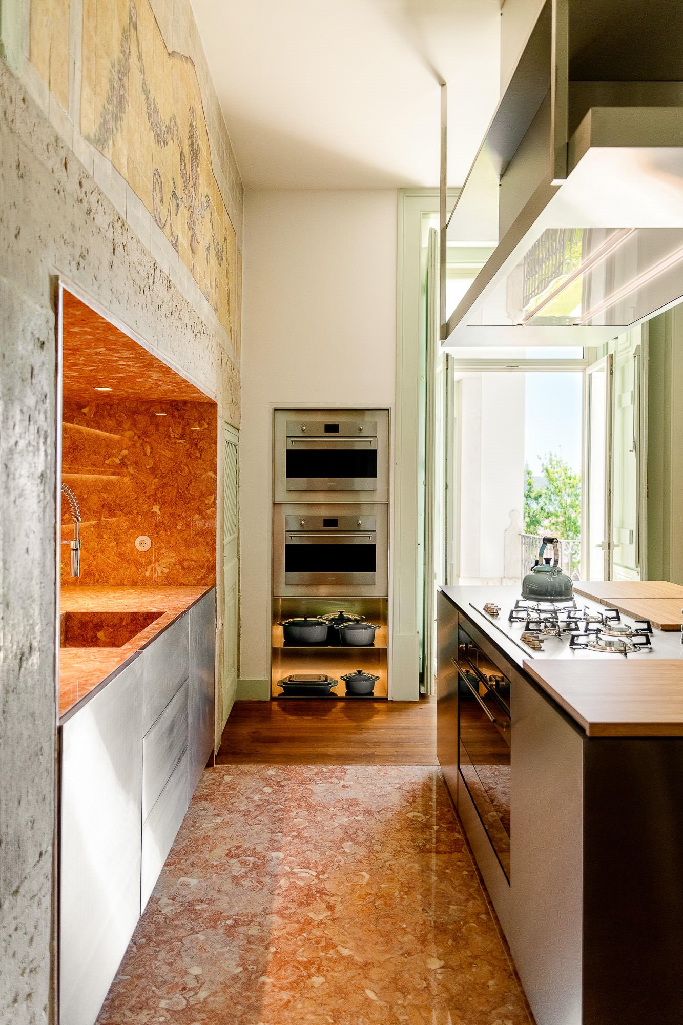 Apartamentos renovados en Lisboa cocina