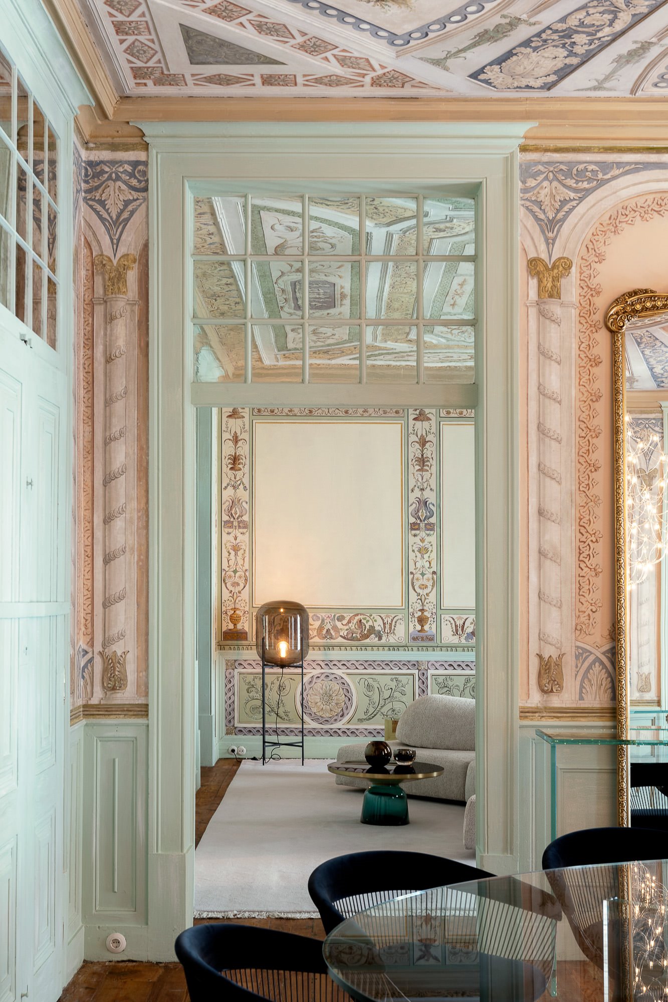 Apartamentos renovados en Lisboa comedor