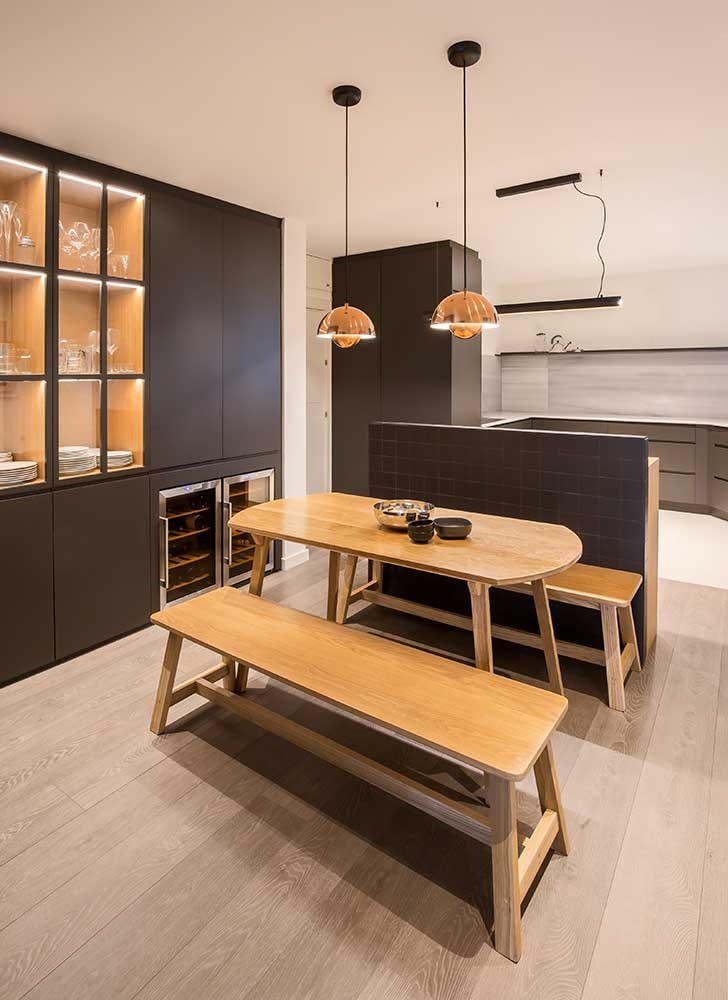 cocina-y-comedor-en-piso-Barcelona