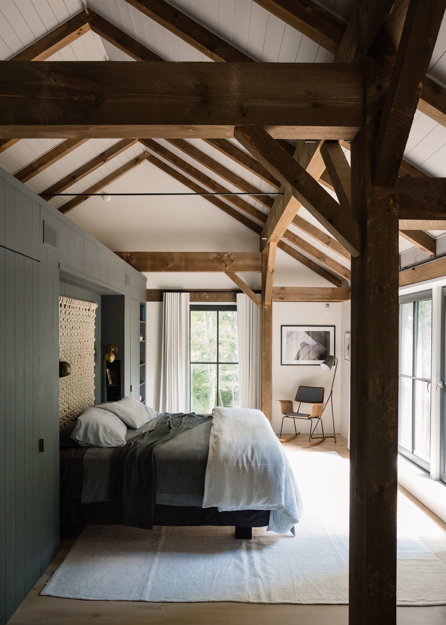 dormitorio casa hudson valley