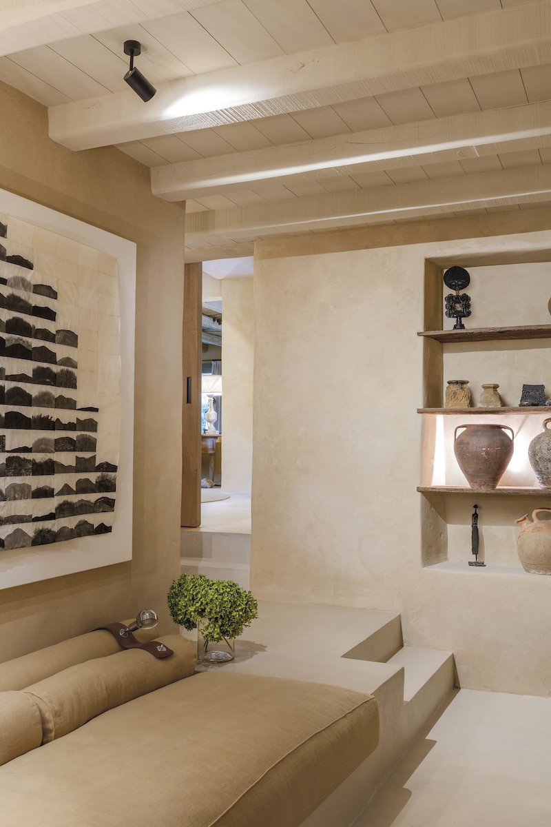 Casa en el Campo con decoracion moderna proyecto de Sandra Tarruella salon detalle