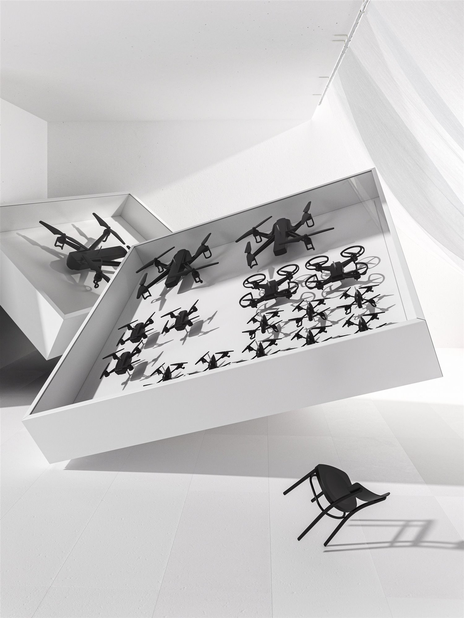 Coleccion Ikea Art event 2021 cuadro para decorar la pared con drones