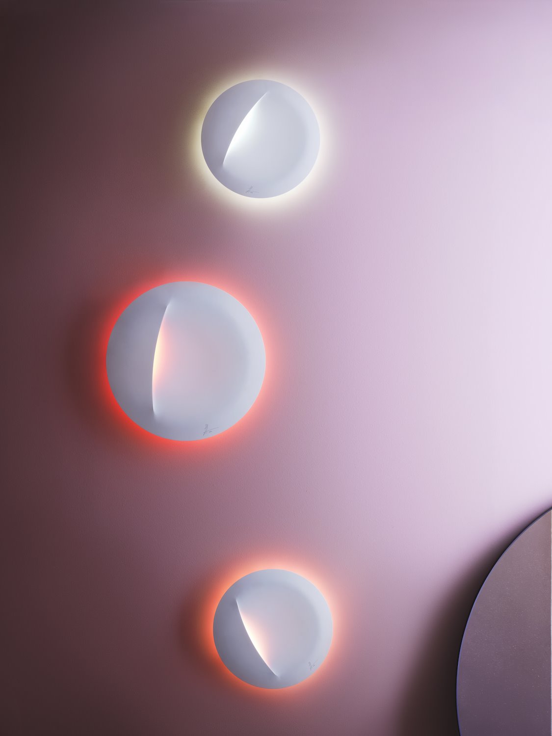 Coleccion Ikea Art event 2021 lamparas de pared redondas