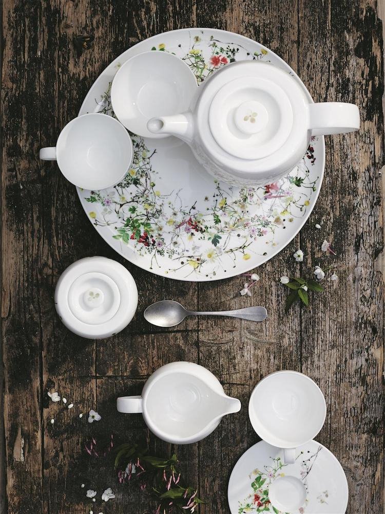 Vajilla Rosenthal Fleurs Sauvages.