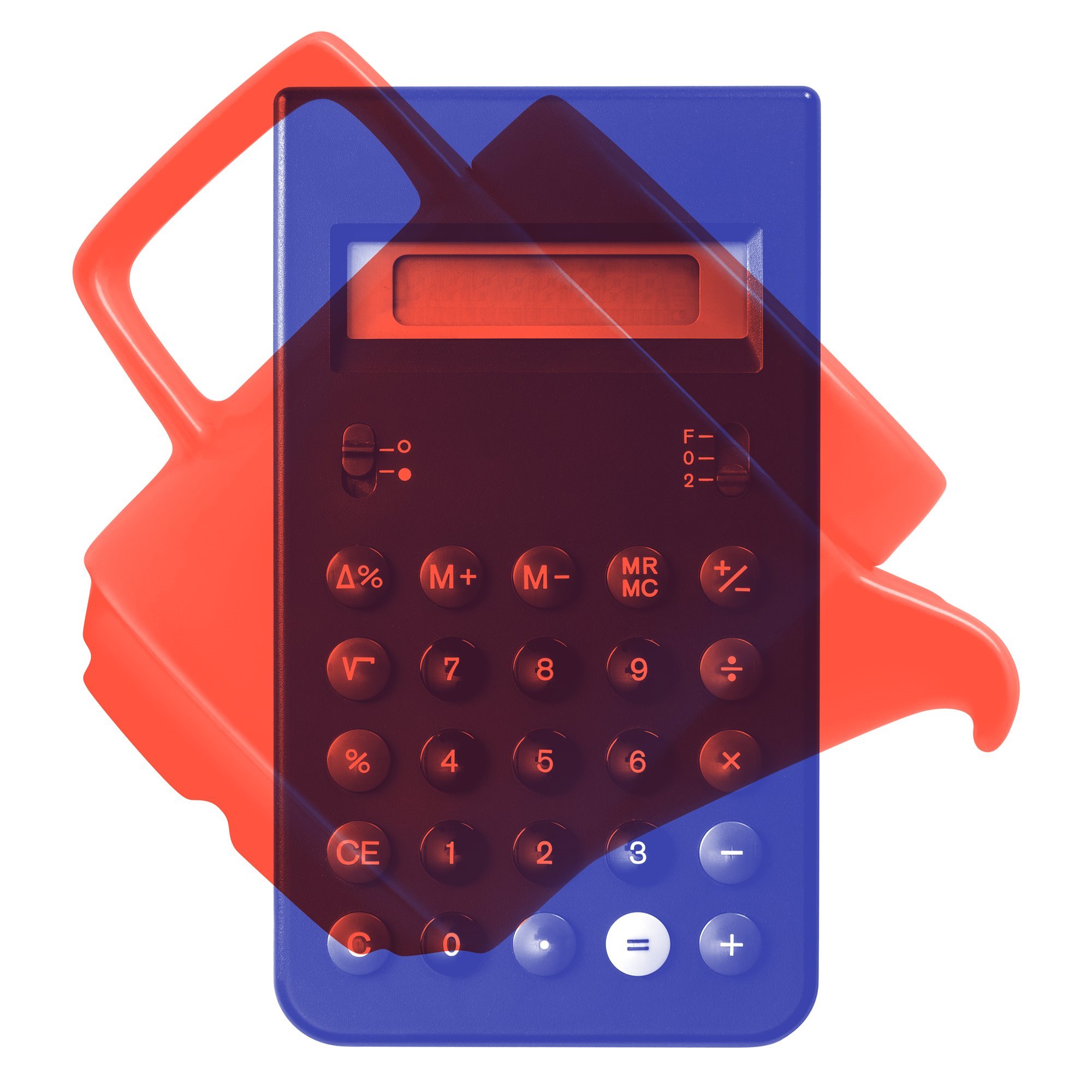 calculator ET 33 Dieter Rams and Dietrich Lubs 1977 Vitra Design Museum illustration Daniel Streat Visual