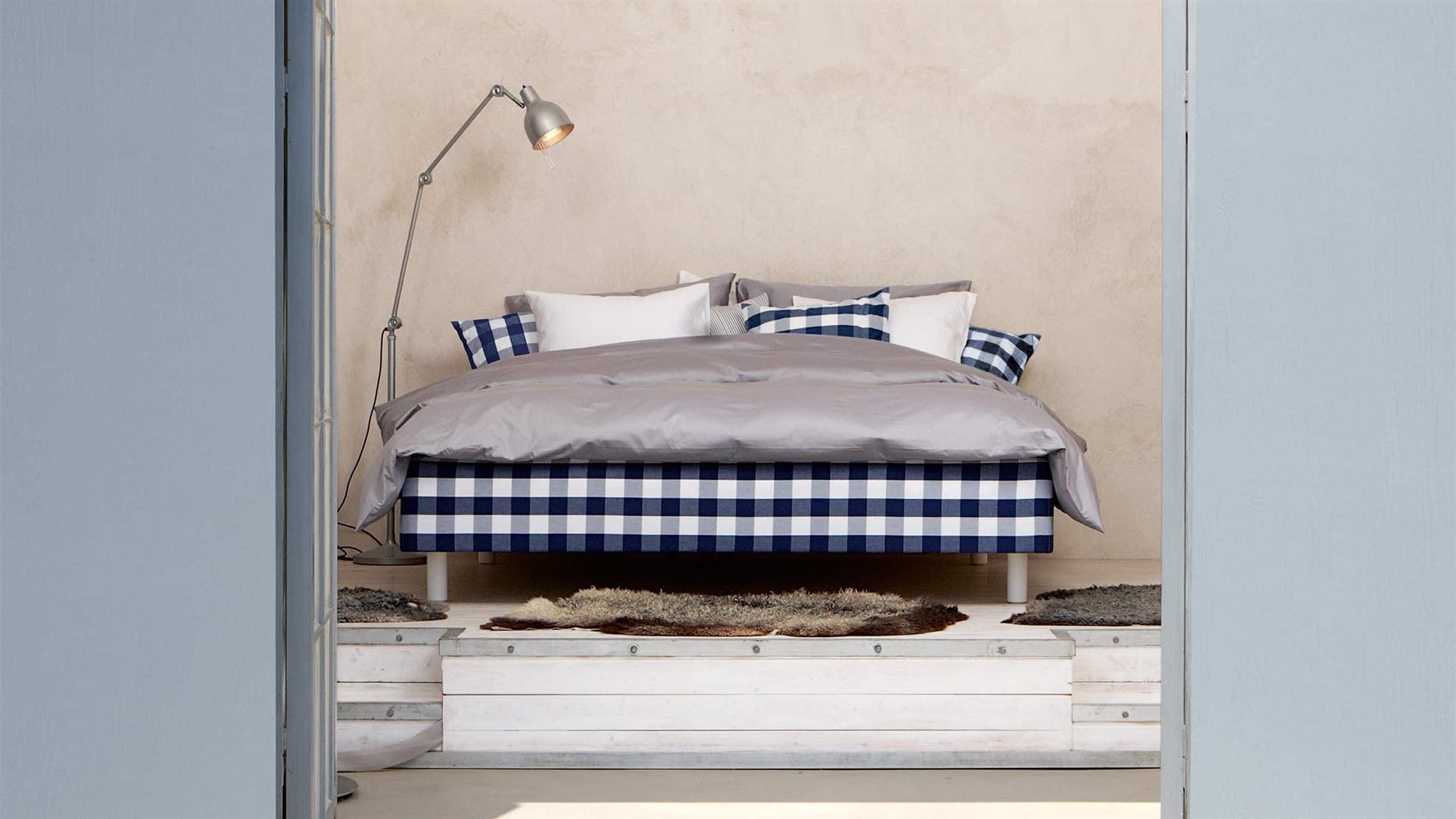 Cama con colchón de Hastens